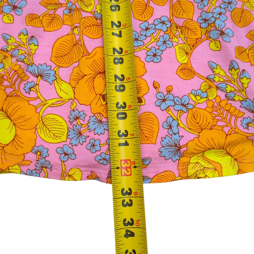 Agnes & Dora Fit and Flare Tank Dress, I Got You Babe Fisher X-Small Floral Midi - Picture 11 of 16